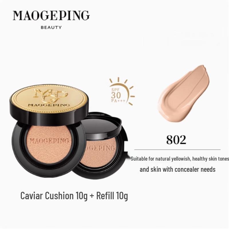 MAOGEPING BEAUTY Luxury Caviar Flawless Cushion Foundation SPF30 PA+++