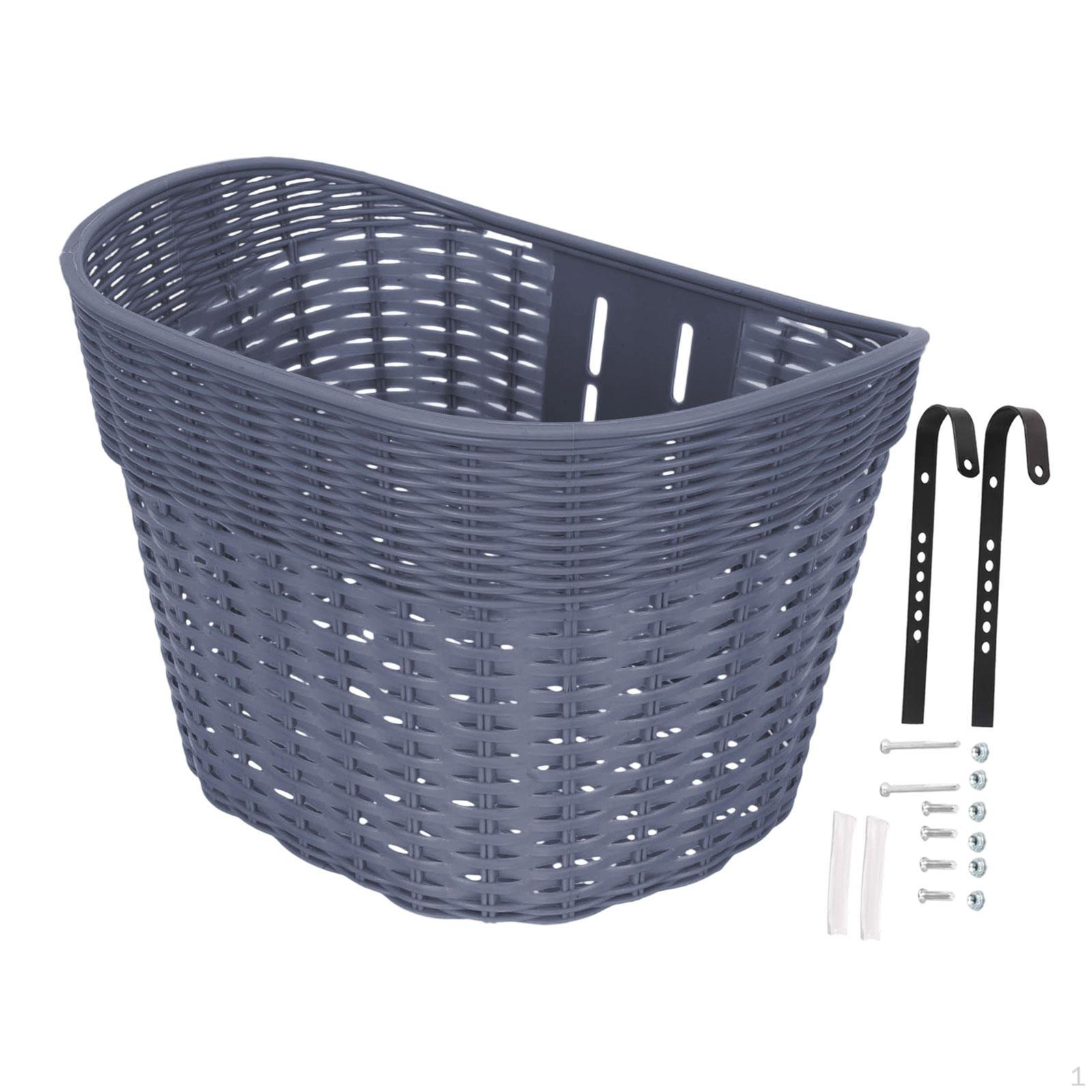 

Front Kids Bike Basket Easy to Install Universal Sturdy Convenient Weatherproof Accessories