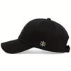 Stylish Hip Hop K Letter Baseball Cap Hip Hop Snapback Hat Poker Embroidered Golf Hats Outdoor Use Active Leisure Caps Dad Hats