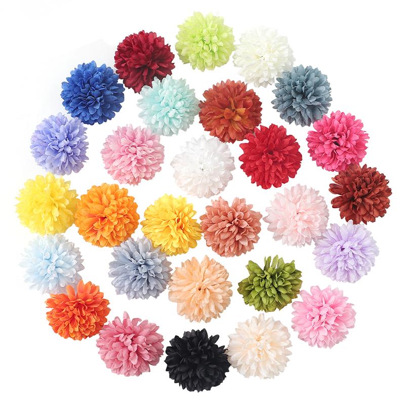 5/10/20Pcs 6.5cm Artificial Flower Silks Hydrangea Home Wedding Party Decoration Vase Table DIY Craft Wreath Gifts Accessories