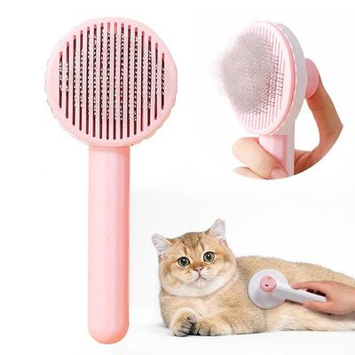 Cat Brush Pet Comb Hair Removes Dog Hair Comb for Cat Dog Grooming Hair Cleaning Beauty Slicker Brush Pet Supplies