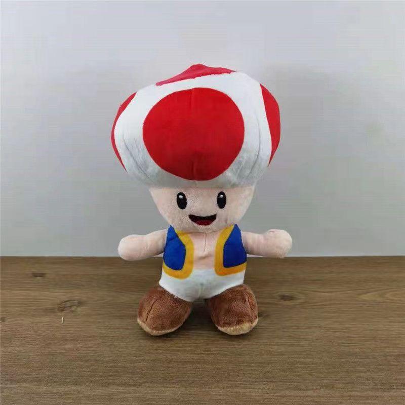 *Плюшевая игрушка Супер Марио Брос Классический Марио Луиджи Милый Мультяшный Набивной Зверь Мягкая Кукла Рождественский Подарок