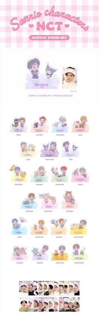 [USED] NCT Shotaro Sanrio Acrylic Stand + Trading Card RIIZE