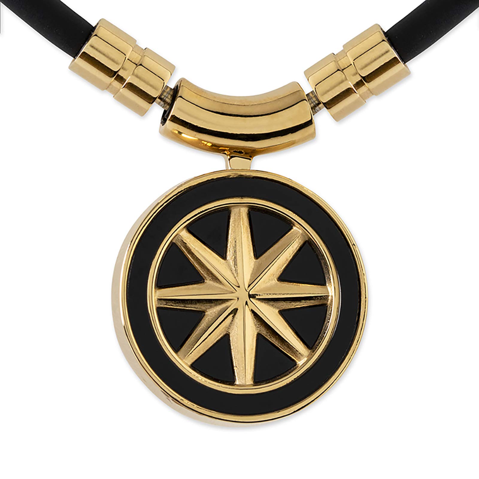 

Bandel Healthcare Necklace Earth Mini Black x Gold Healthcare Fine Necklace Earth Mini [BANDEL] (47 см)