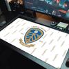 Leeds United Large Size Mouse Pad Large Gaming Table Cushion Non-slip Laptop Tablet Big Mousepad XXL Mat Mini PC Playmat With Lock edge