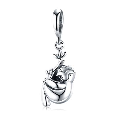 100/% 925 Sterling Silver Happiness Key Heart Shape Pendant Charm Fit Women Bracelets /& Necklaces Jewelry Gift