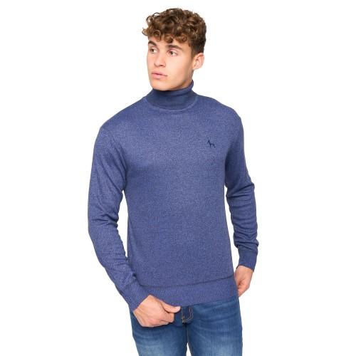 Bewley & Ritch Mens Cliveden Knitted Turtle Neck Pullover