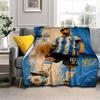 Argentina'S Victory Celebration Vibrant Artwork Blanket Soft And Comfortable Suitable For All Seasons Office Rest Blanket Air Conditioning Blanket