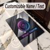 Crystal Velvet Rug Manchester City Print Custom Name Text Floor Mat Home Decor