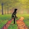 Custom Dog Memorial Garden Stake, Personalized Metal Grave Marker for Boxer, Pet Loss Sympathy Gift, Remembrance Yard Sign for Dog Lover