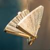 Nordic Creative LED Butterfly Wall Lamp Modern Romantic Living Room Bedroom Bedside Decoration Wall Corridor Lighting Fixtures