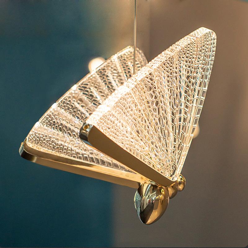 Nordic Creative LED Butterfly Wall Lamp Modern Romantic Living Room Bedroom Bedside Decoration Wall Corridor Lighting Fixtures