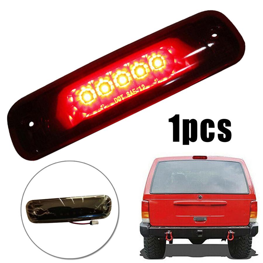 1x Smoke LED Rear Third Brake Light Turn Signal For 97-01 Cherokee XJ 2.5L /4.0L
