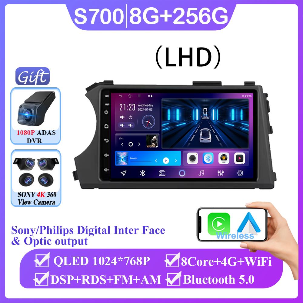 Car Android 14 Carplay For Ssangyong Kyron Actyon 2005-2013 Auto Radio Stereo Multimedia Video Player Navigation No 2din DVD BT