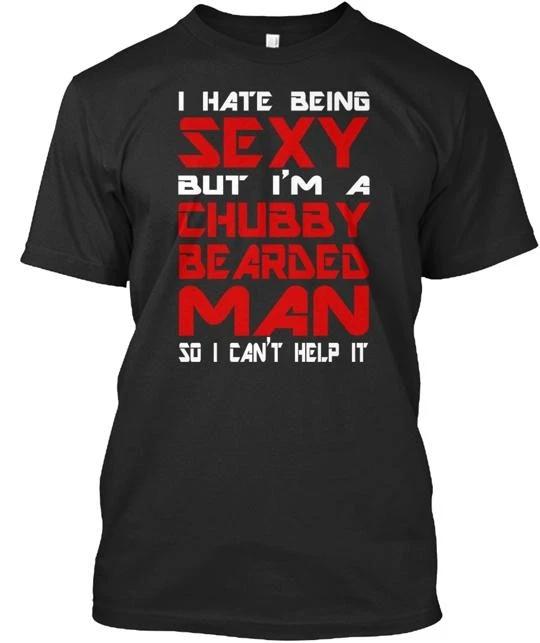 

Sexy Chubby Bearded Man TTshirt Made in the USA Size S to 5XL 2XL