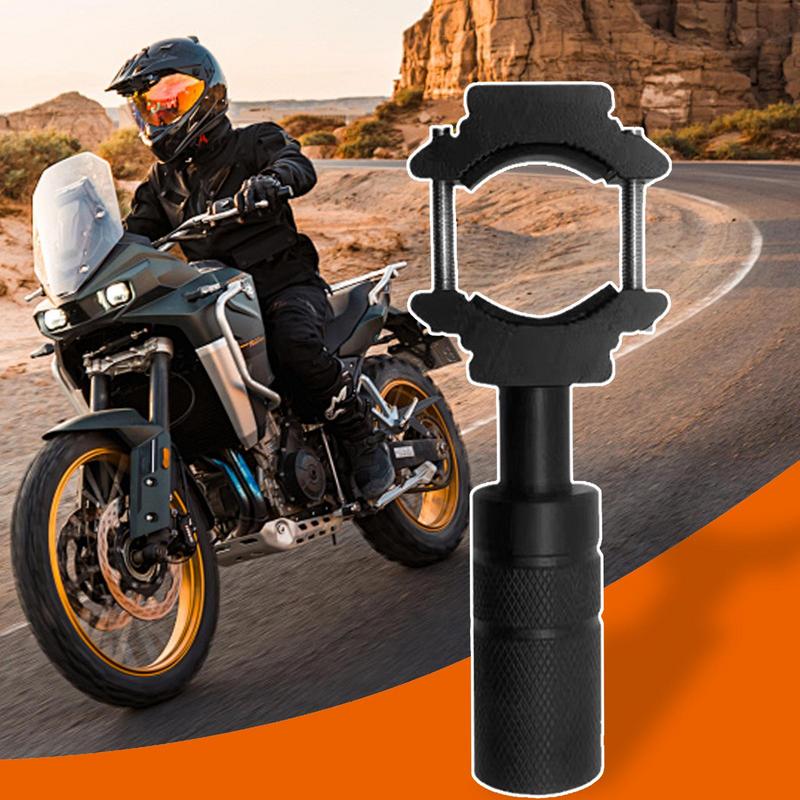 ATV Light Bar Mount Headlight Bracket Roll Bar Clamp Adjustable Extension Tube Clamp Mounting Bracket Light Bar Mounts Handlebar