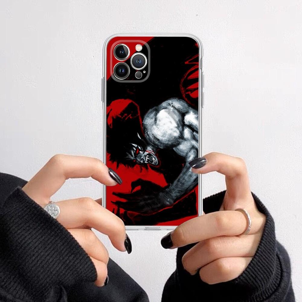 Devilman Crybaby Phone Case for iPhone 16 15 8 7 6 6S Plus X SE XR XS 14 11 12 13 Mini Pro Max Mobile Case