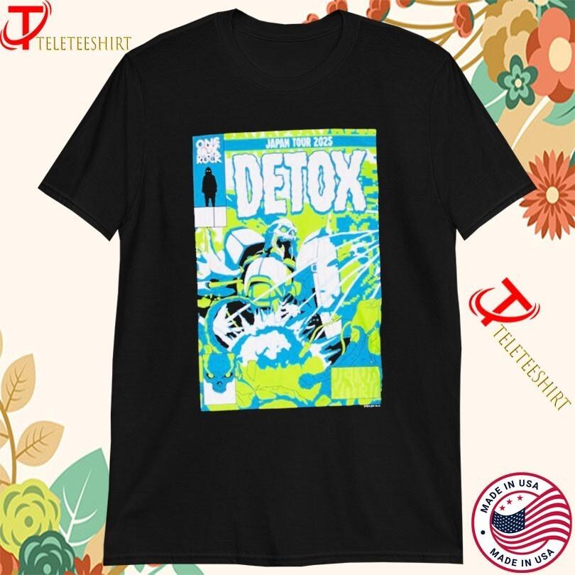 Official One Ok Rock Detox Japan Tour 2026 T-shirts S-5XL Multicolor S