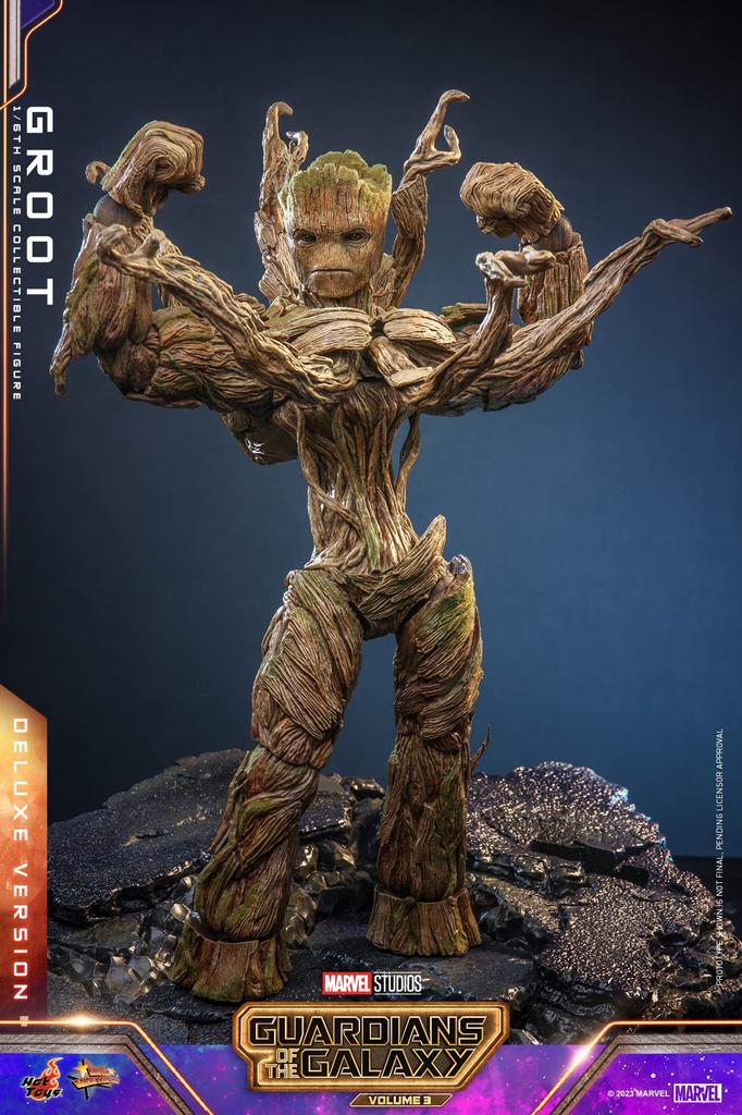 Film-Meisterwerk Guardians of the VOLUME 3 Groot Scale Figure Galaxy (Deluxe Edition) 1/6