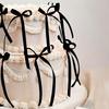 10Pcs Bow Ribbon Cake Decoration Desserts Home Decor Birthday Party Decor Kids Valentine'S Day Evening Events Cake Diy Decor