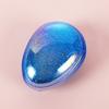 Glitter Oval Hair Brush Soft Bristles Scalp Massage Portable Travel Anti-static Mini Egg Shape Comb Kids Adults Hair Styling Detangling Brush