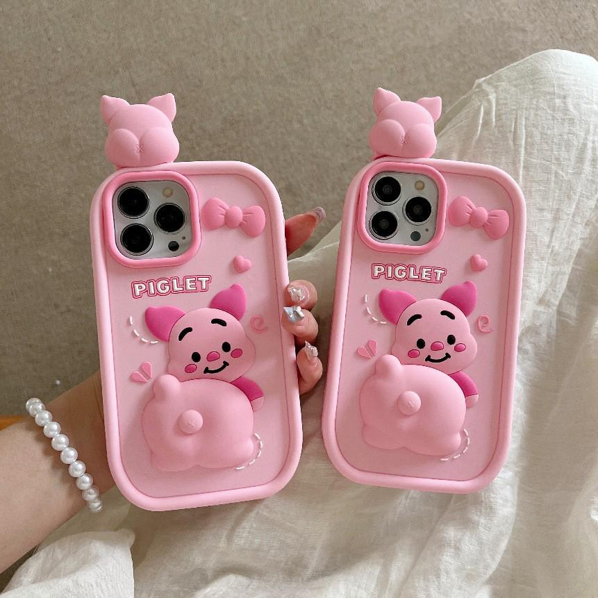 Premium Pigskin 3D Phone Case for iPhone 17/16 Pro Max/15 Air