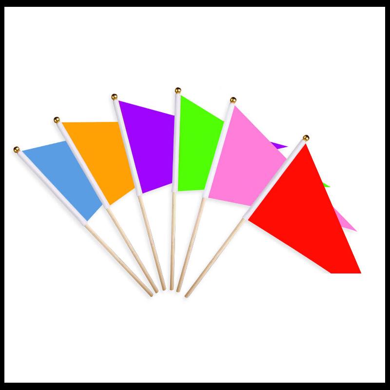 Shanshuo Handheld Decorative Triangle Flags