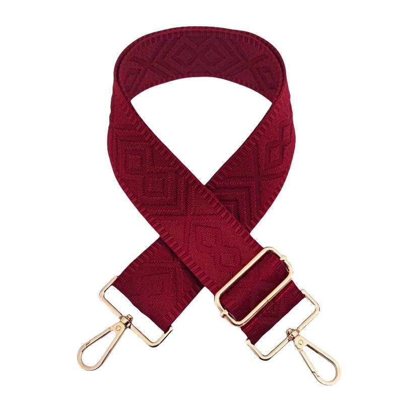 Tracolla monocolore larga 5 cm per borse, tracolla lunga a tracolla di ricambio, accessorio per borsa a tracolla singola.