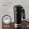 Vanow 500ml Insulated Coffee Straw Cup