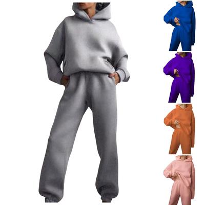 Γυναικεία αθλητική φόρμα Casual Hoodies Φούτερ Παντελόνι Σετ Lounge Φορέστε αθλητικό κοστούμι Φθινοπωρινά χειμωνιάτικα ρούχα
