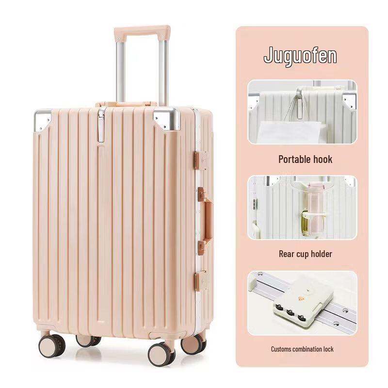 Li Shen Lightweight Aluminum Frame Travel Suitcase