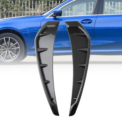2 Pezzi Parafango Laterale Universale TPU Autoadesivo Copertura Presa d'Aria