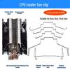 Desktop Cooler Fan Heatsink Clip: Spring Steel Buckle Fixture for DIY Assembly