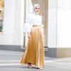 M190# 2023 Women's Pleated Long Skirt - Seven Colors, Southeast Asia & Middle East Style