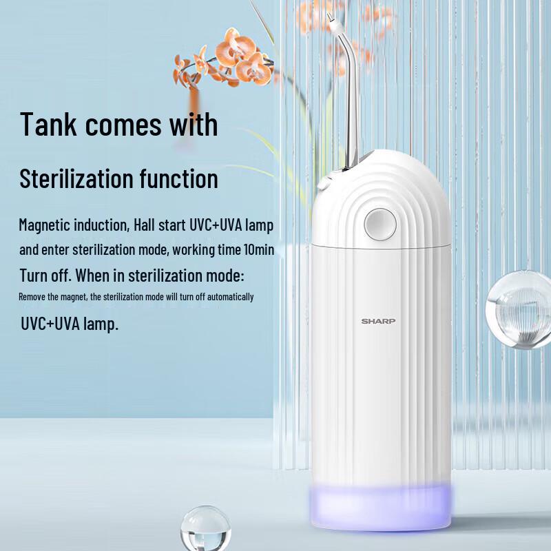 Sharp Portable Electric Water Flosser & Toothbrush Kit