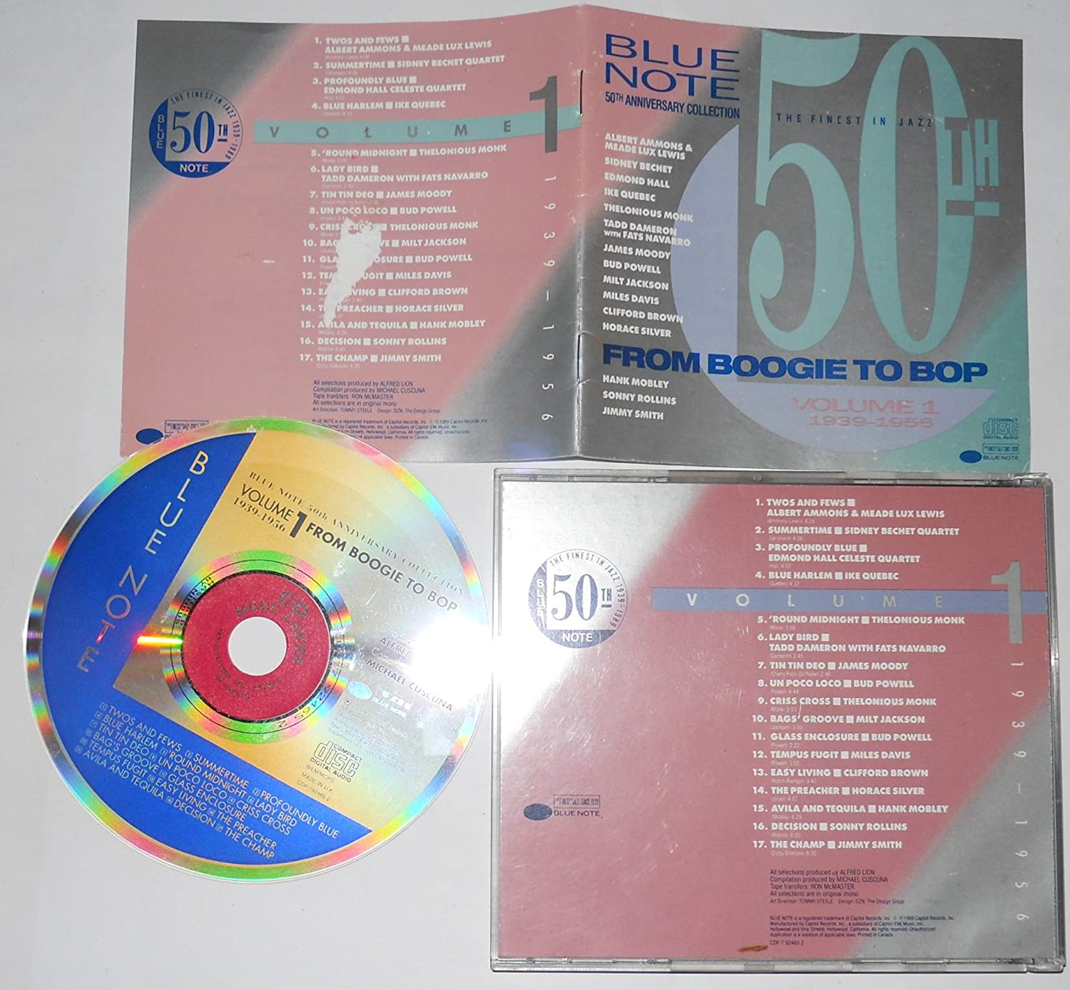 

CD VARIOUS - Blue Note 50th Anniversary Vol 1 Japan Jazz Used