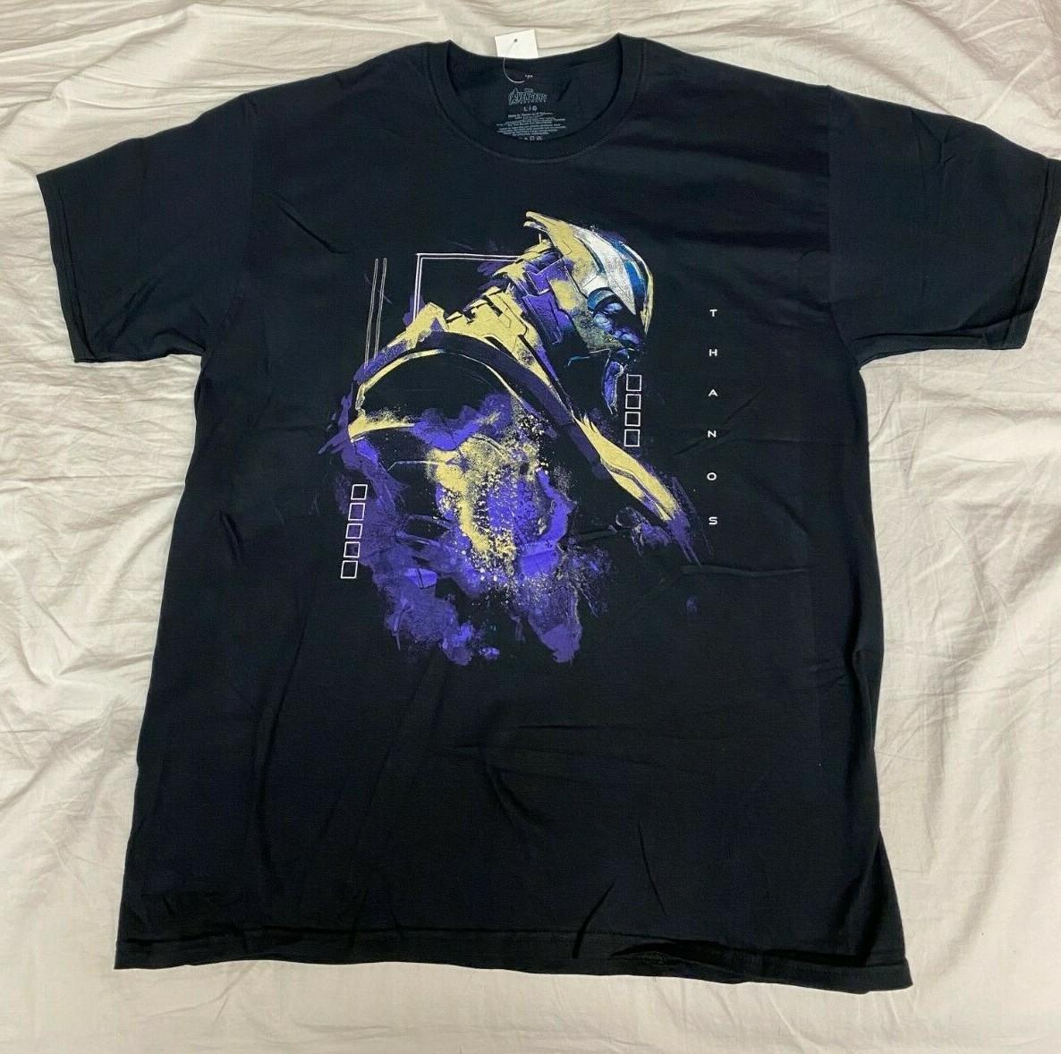 Marvel Avengers Endgame Thanos Mens Tee shirt Large New S