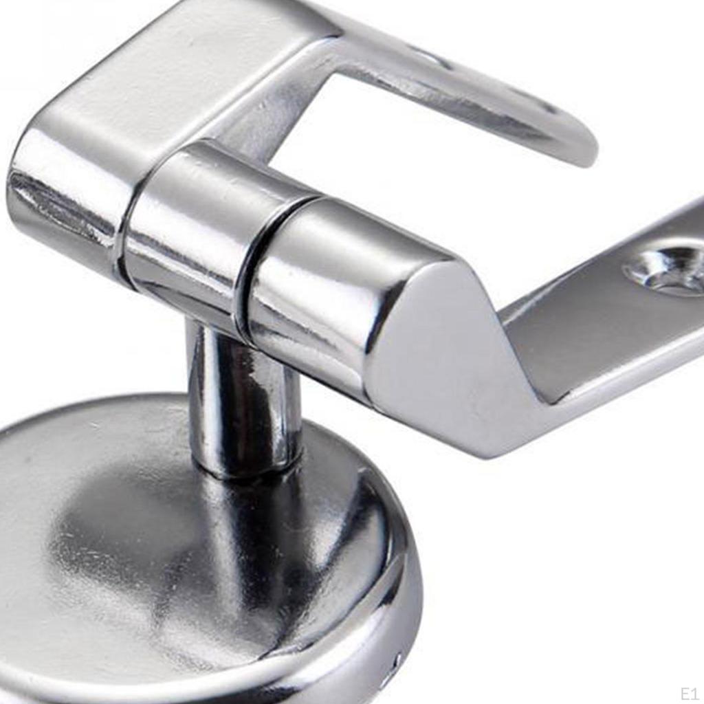Bathroom Toilet Seat Hinge Zinc Alloy Hardware Hotel Restroom Toilet Accessories with Bolts and Nuts