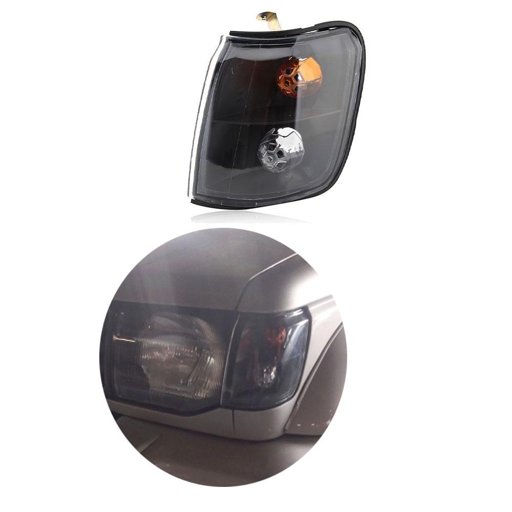 

Угловой свет для Mitsubishi PAJERO V31 V32 1992-1996 Сигнальные огни для автомобилей Фары Индикатор автомобиля Модифицированный дымчатый черный