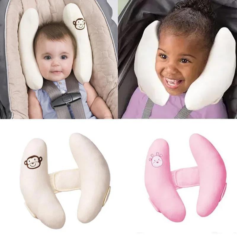 Non-Toxic Infant Safety Car Seat Stroller Pillow Baby Head Neck Support Sleeping Pillows Toddler Kids Adjustable Pad Cushion Accessories