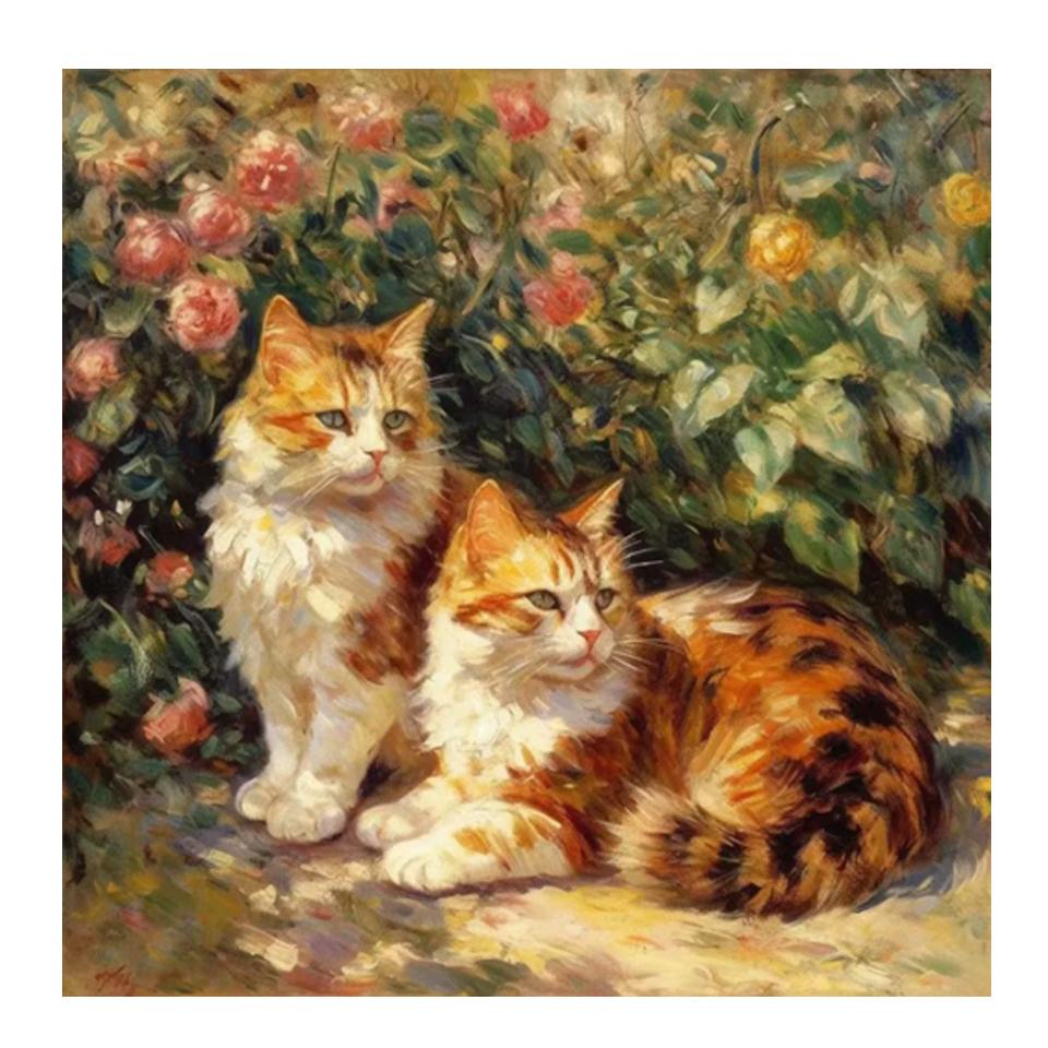 Diamond Painting Cat 5D DIY Diamond Embroidery Sale Cross Stitch Animals Rhinestones Mosaic Kit Home Decoration