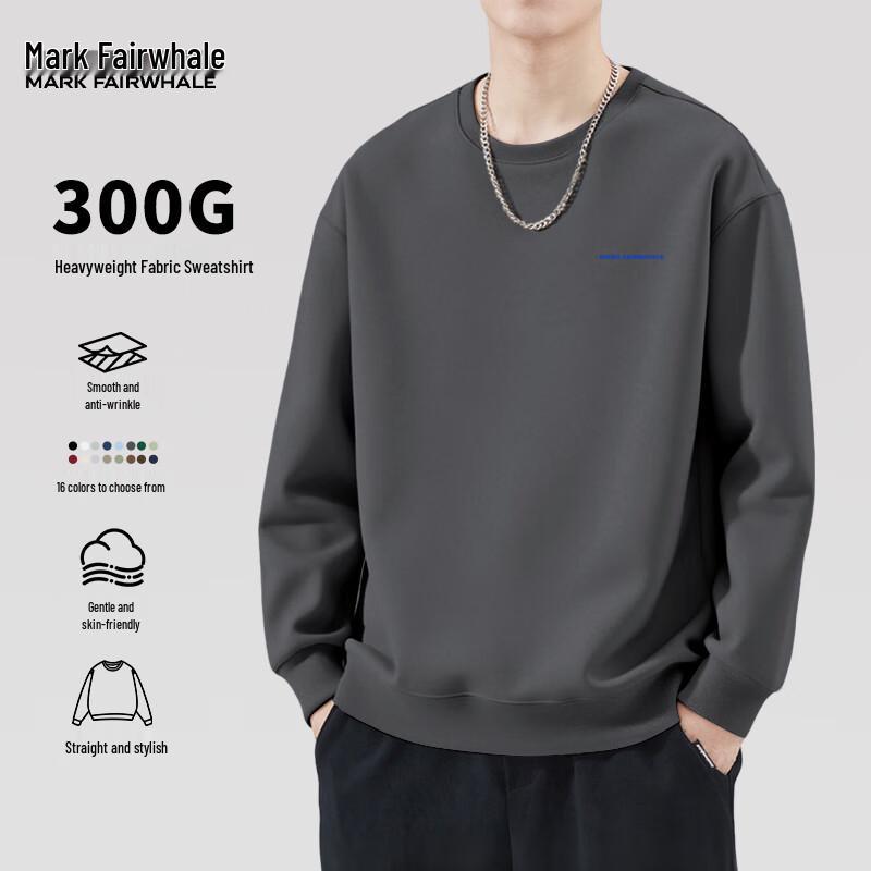 

Mark Hua Fei Men s Heavyweight Loose Fit Crewneck Sweatshirt 2XL