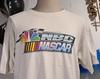 Vintage 90s NBC Nascar Racing White T-shirt Size XL