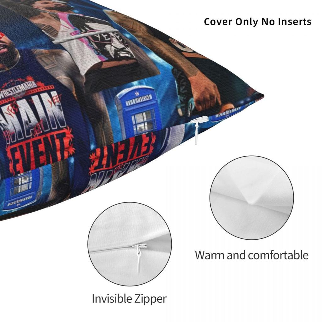 Jey Uso Yeet Wrestling Pillow Cover Morden Pillow Case Square Design Cushion Cover Pillowcases For Sofa Car Home Decor