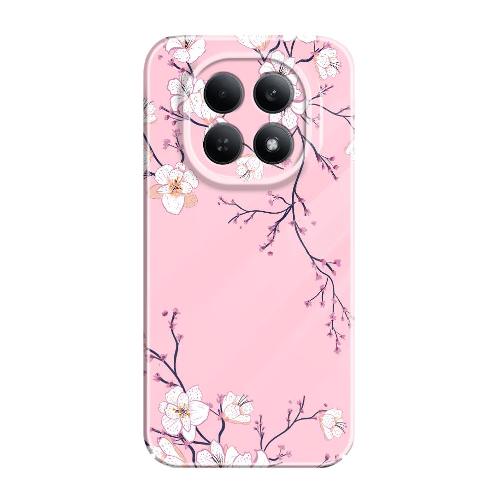 Fallen Plum Blossoms Phone Case For Xiaomi Redmi Note 15 14 13 12 11 Pro Plus 12S 11S 14C 13C 4G 5G Film Hard Cover