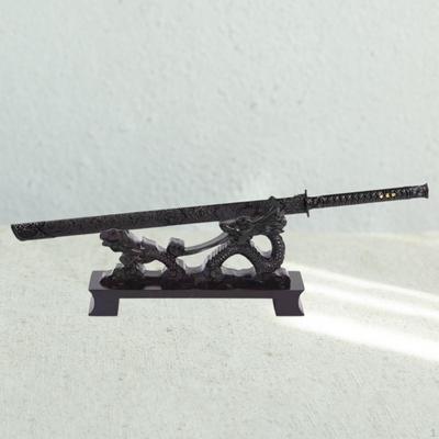 Kolekcja uchwytów do stojaków na miecze, uchwyt na stół, stojak na wakizashi do pokoju do nauki w wiejskim domu