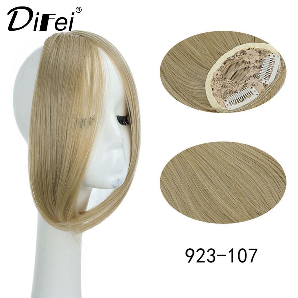 WTB Synthetic Wig Bangs Wig Piece Female Natural Front Forehead Can Be Divided Into Unilateral Splayed Bangs Wig Piece