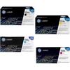 Hewlett-Packard LaserJet Color Toner LJ-124A (CB541A/CB542A/CB543A) 3-Pack