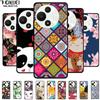 For TCL 60 SE Nxtpaper 5G Cases 3D Relief Flower Emboss Soft Silicone for TCL 60 SE Nxtpaper Back Cover Emboss Black Coque T521K