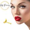 KODY PIERCING 9K gouden piercing sieraden halve maan bal uiteinde neus pin - kwaliteit piercing